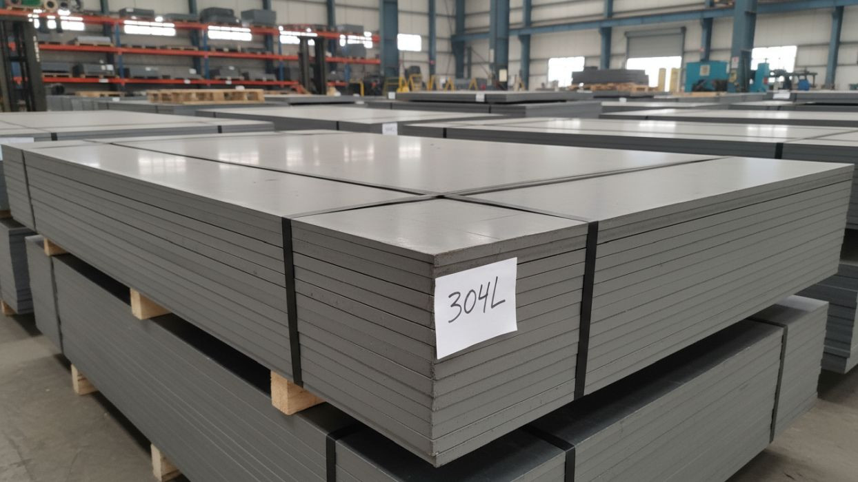 304L Kalite Paslanmaz Sac Stok Görünümü