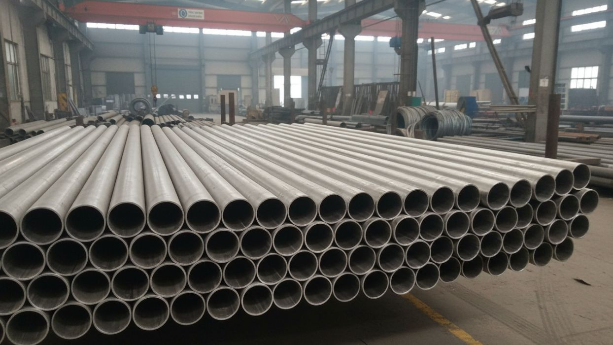 Farklı Ebatlarda 316L Paslanmaz Borular