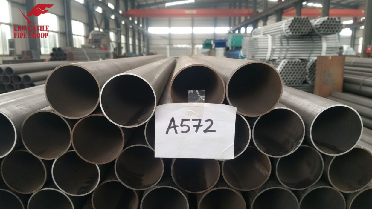 Yüksek Mukavemetli A572 Çelik Boru Stokları