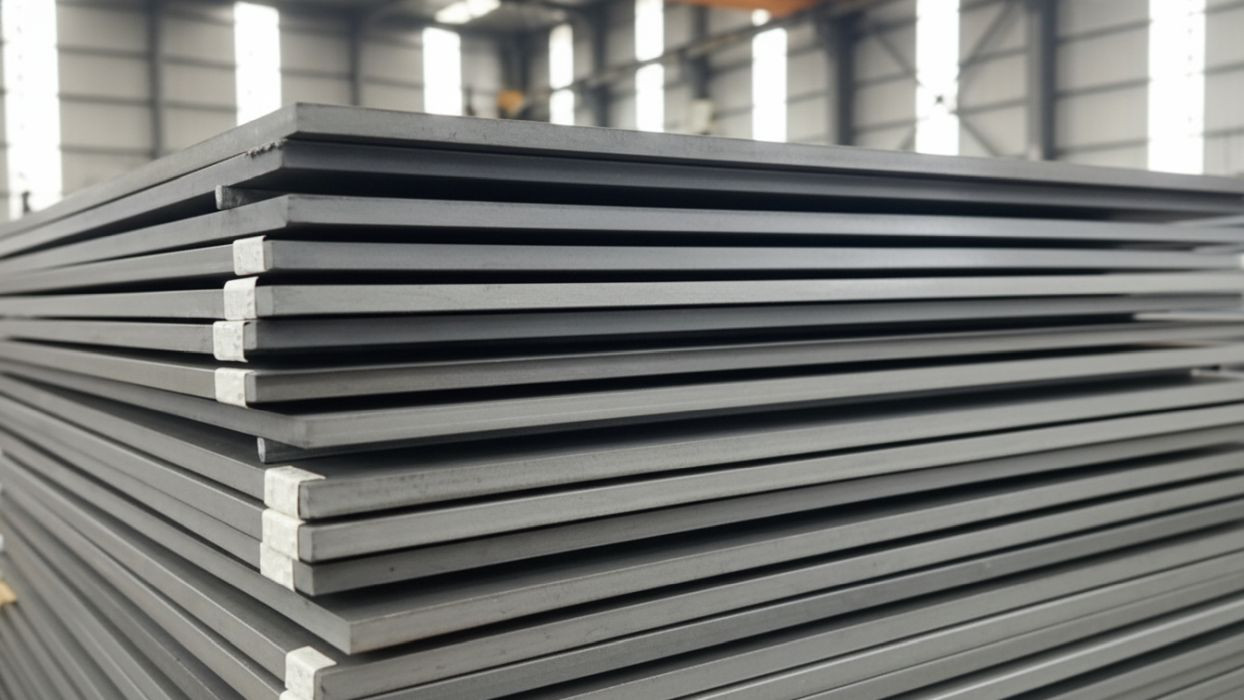 AH36 Gemi İnşa Çeliği Stok Sahası