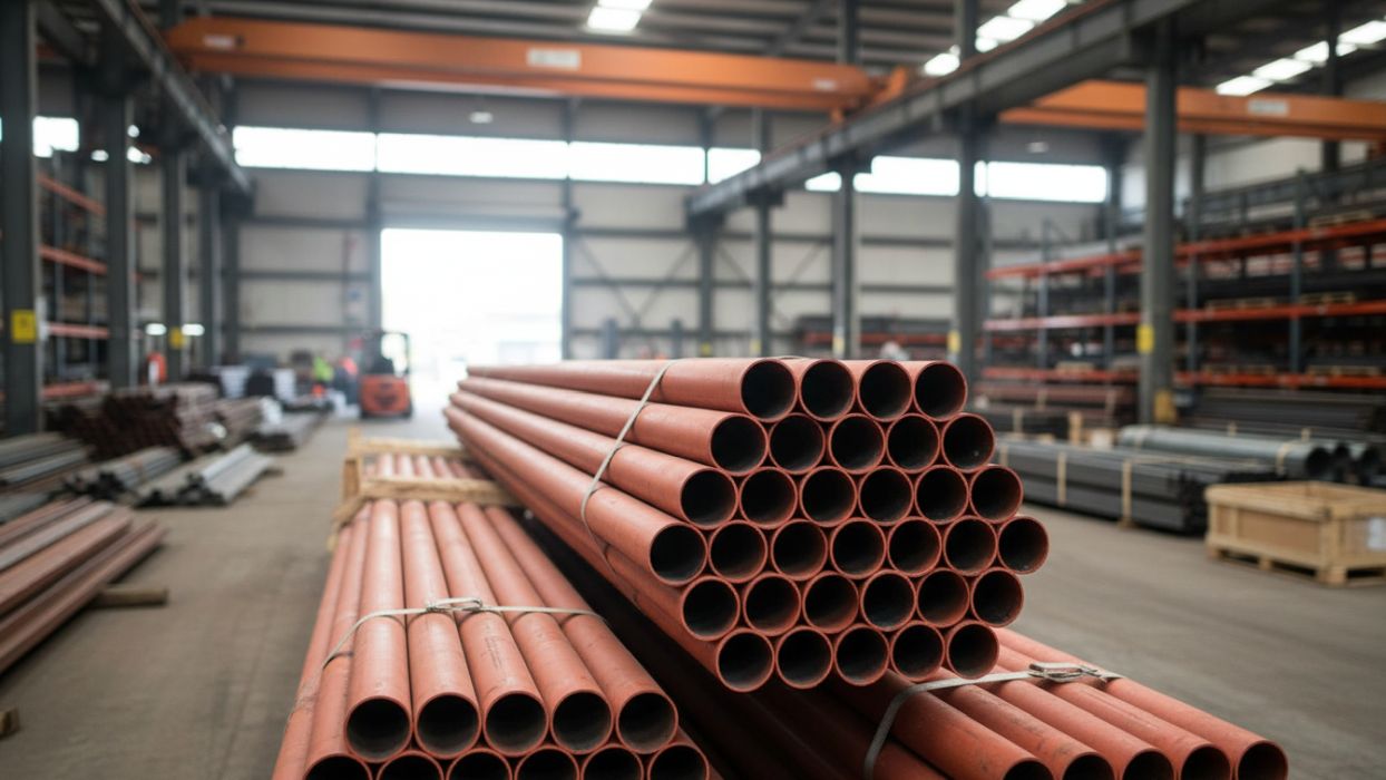 Korozyon Önleyici Astar Boyalı Boru Stokları