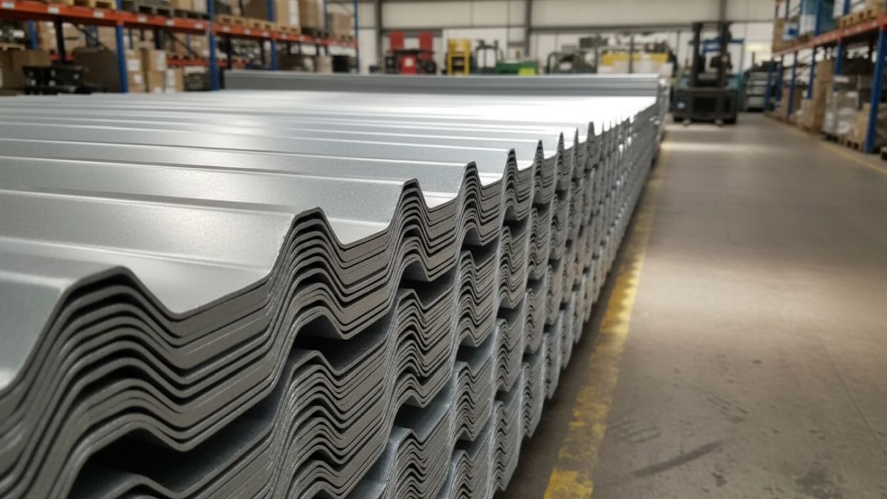 Galvaniz Oluklu Sac Çatı Kaplama