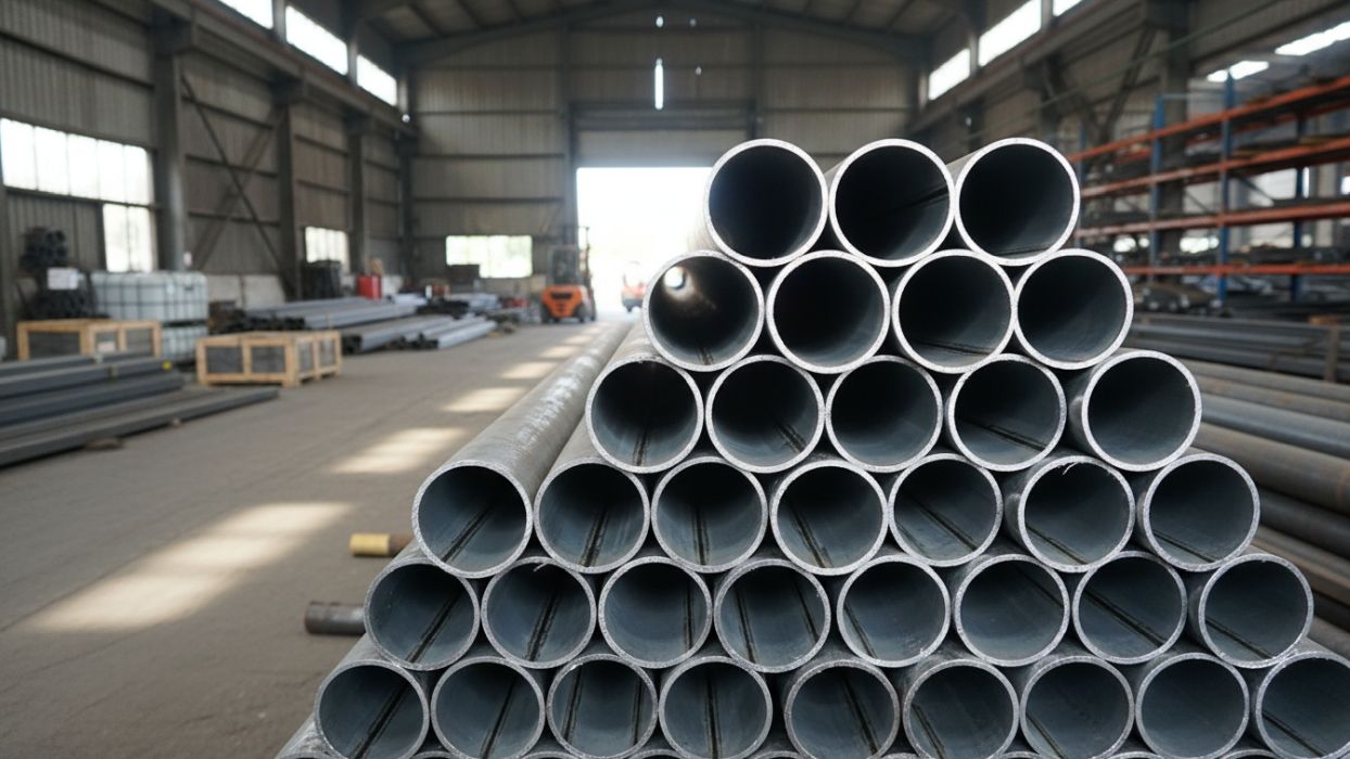 ST52 Yüksek Mukavemetli Çelik Boru Stokları